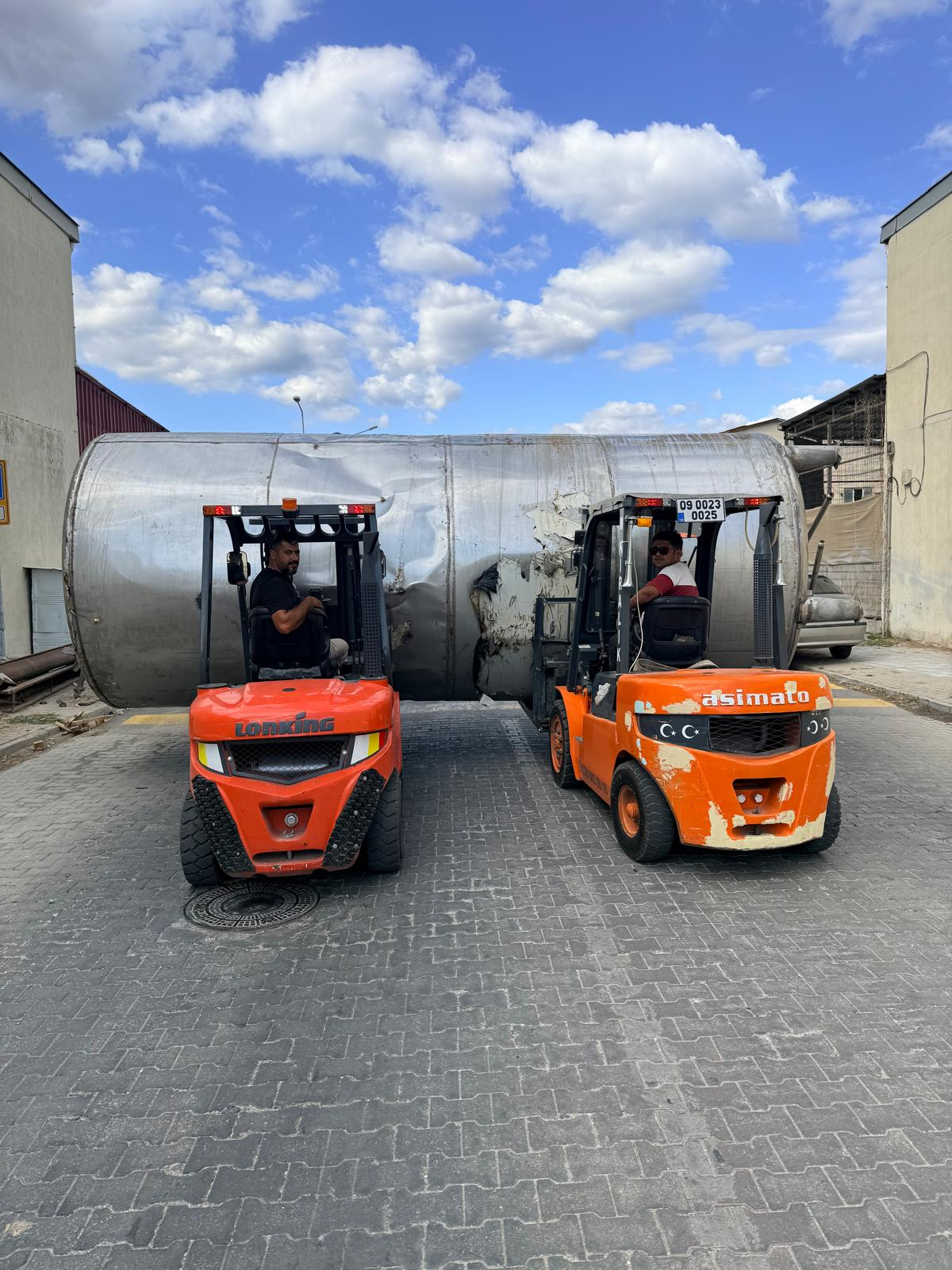 aydin efeler forklif kirlama